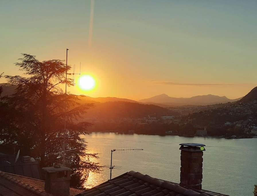 Luxury Room La Terrazza Sul Lago Di Como Blevio Eksteriør bilde
