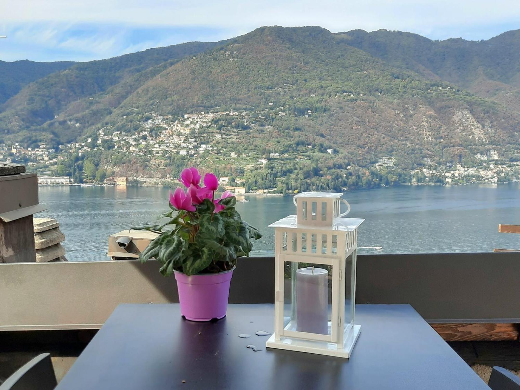 Luxury Room La Terrazza Sul Lago Di Como Blevio Eksteriør bilde